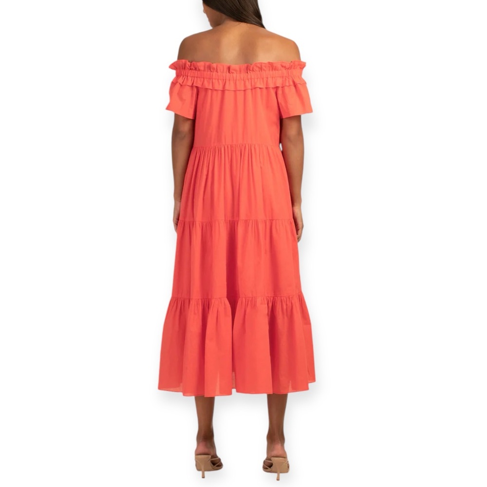 TRINA TURK CATTLEYA 2 DRESS NWT size XS in Slushie cottagecore coquette romantic - Picture 4 of 9